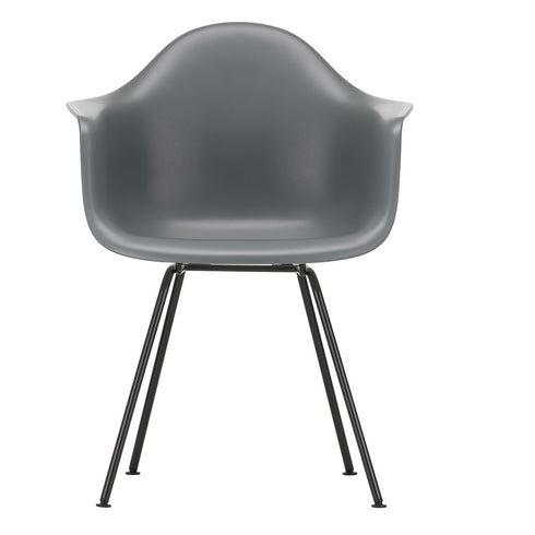 Cadeira de Braços em Plástico Eames DAX / Base Preta